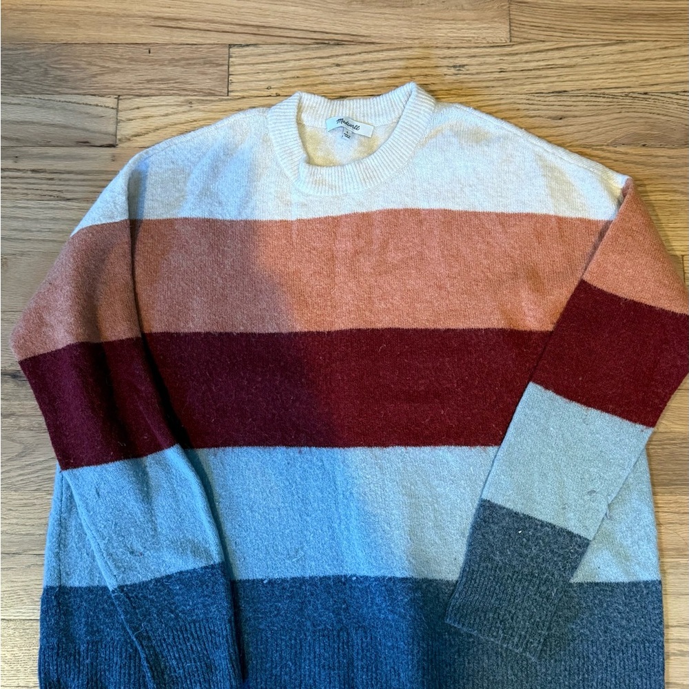 Madewell Multicolor Striped Women's Sweater
